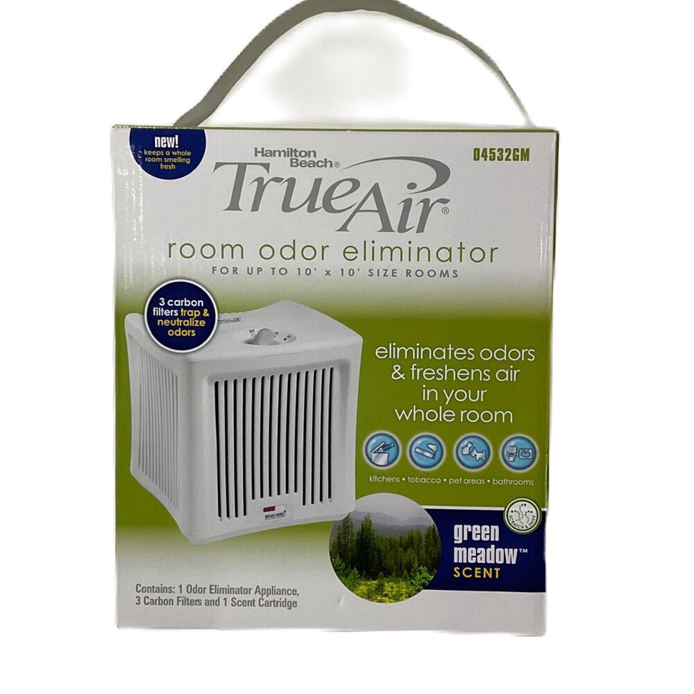 Hamilton Beach True Air Room Odor Eliminator “Green Meadow Scent”